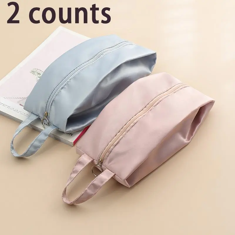Travel Underwear Storage Bag, 2 Counts Portable Zipper Panties Bra Storage Bag, Multifunctional Clothes Storage Organizer for Home Travel Dorm