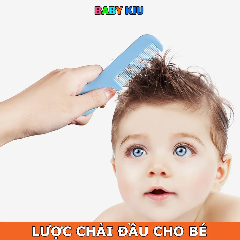 LƯỢC CHẢI ĐẦU CHO BÉ - Chống trầy xước tổn hại da đầu bé