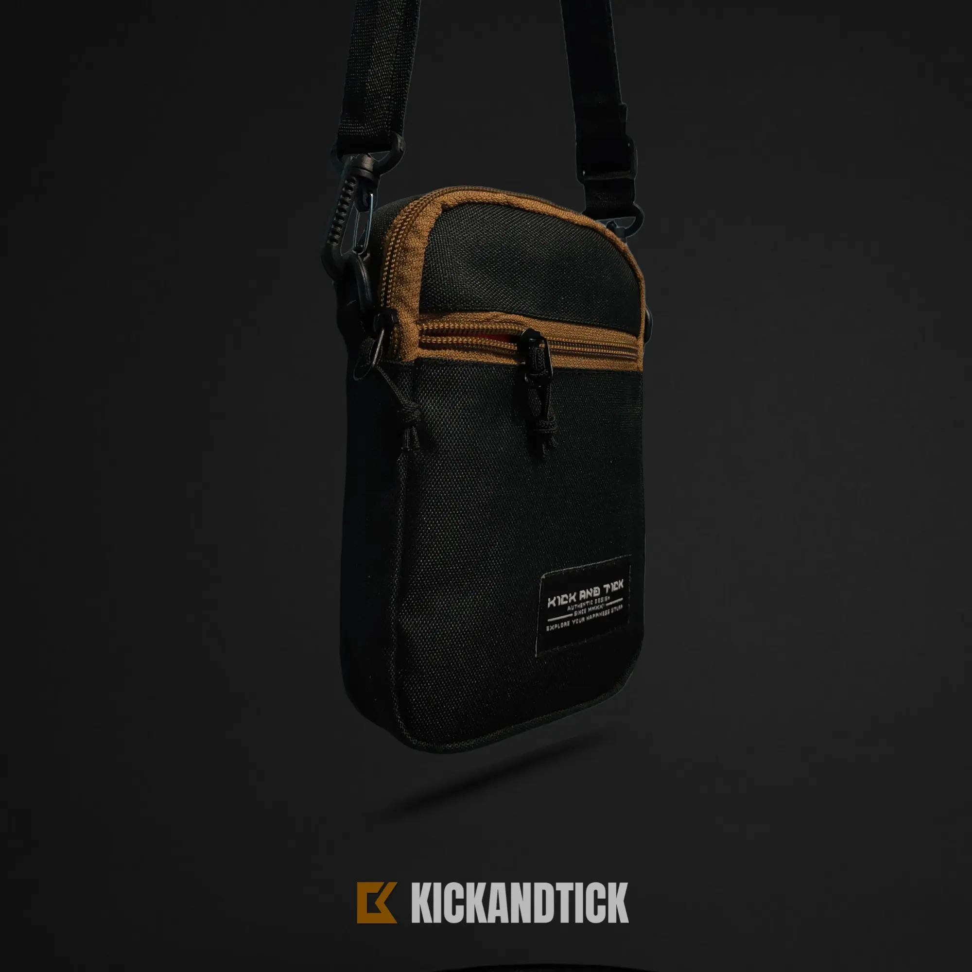 Tas Selempang HP Pria Trendy Kekinian - Selempang HP Gantung Leher Unisex