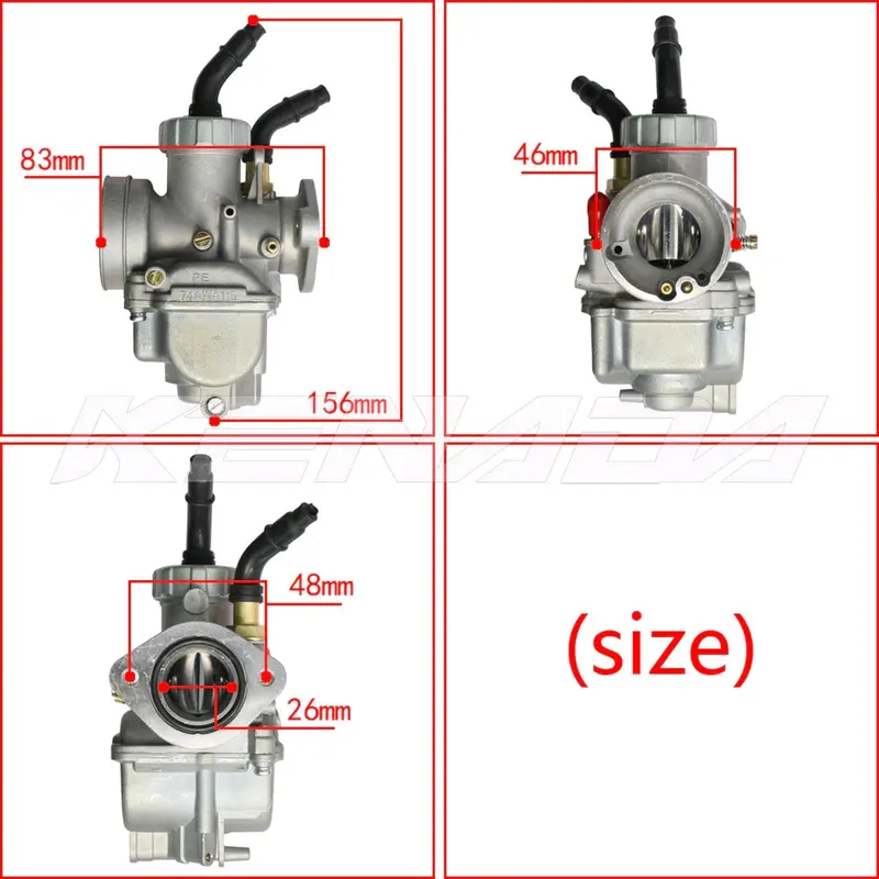 Bộ chế hoà khí Nova 125 (mặt co đút) Phụ Tùng 3