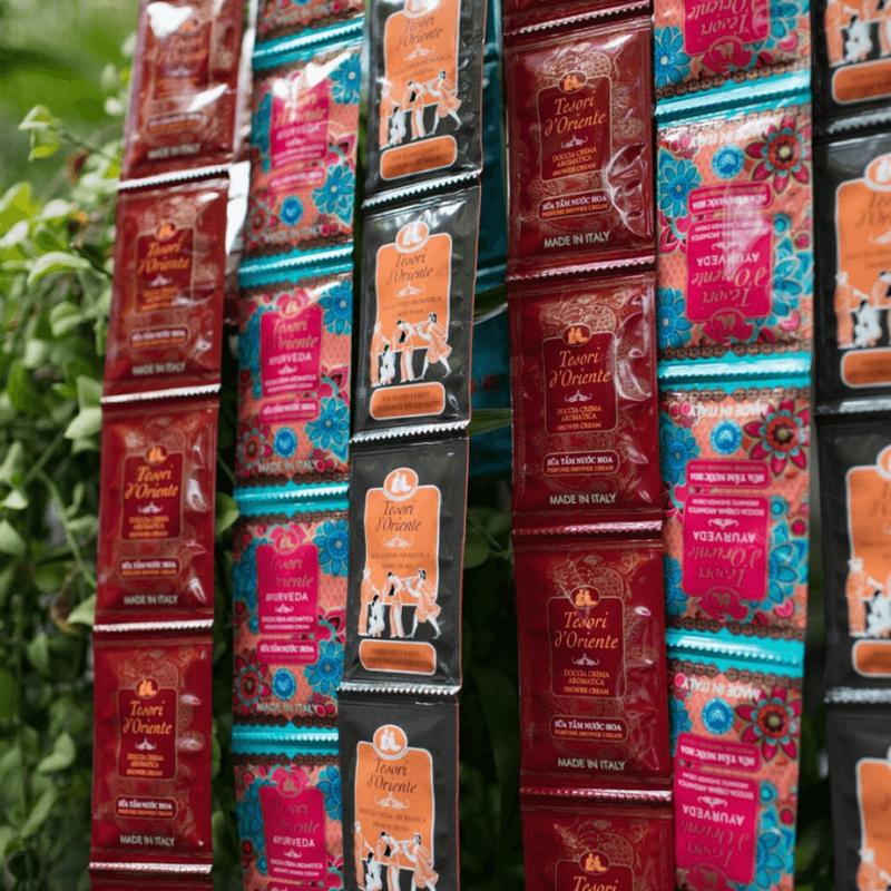 12 gói sữa tắm nước hoa Tesori d’Oriente 12x7ml Dưỡng Body Skincare