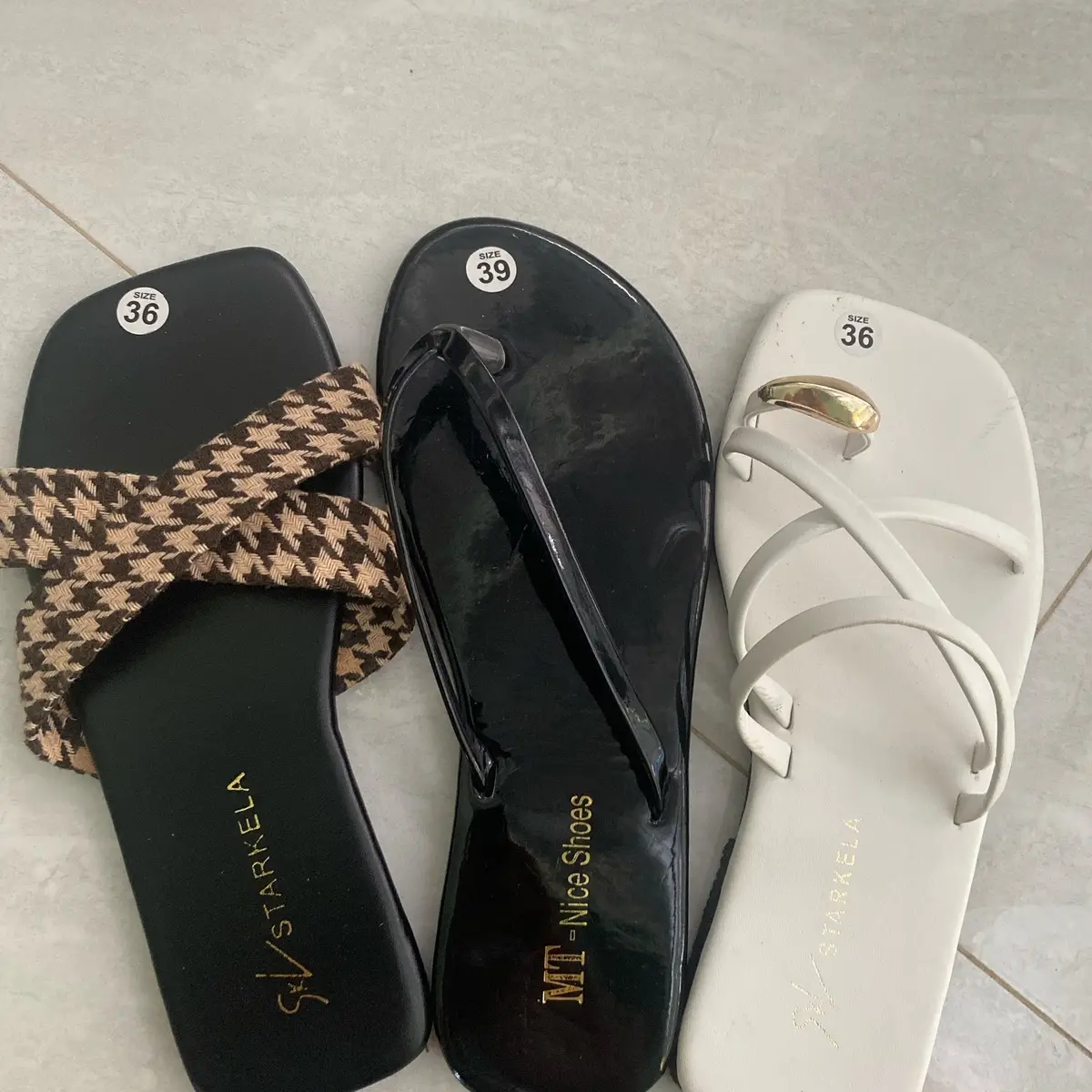 Combo 3 đôi dép lê 100k có nhiều lựa chọn màu giao ngẫu nhiên ( form nhỏ nên tăng 1 size)
