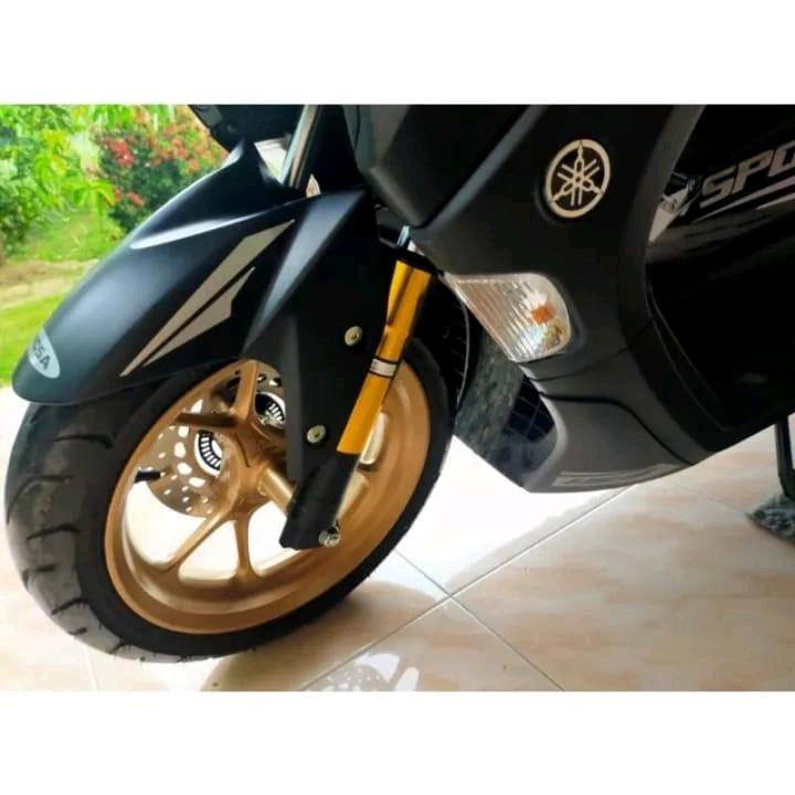 Paket komplit cover shock/Pengaman shockbreaker depan belakang plus Jalu As motor Yamaha Nmax old/new 1