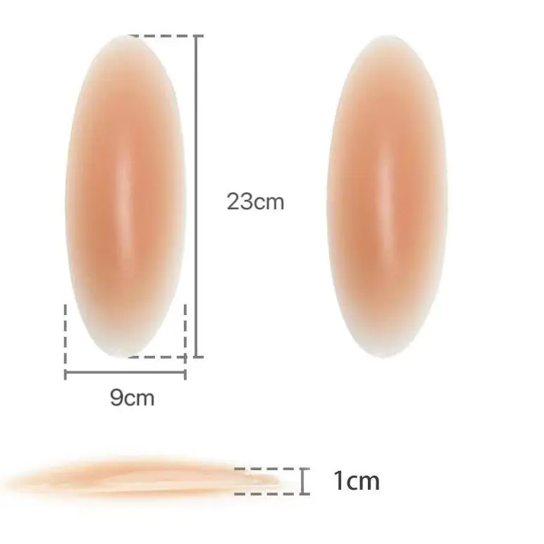 Miếng đệm tăng cường hông đầy đặn, Vô Hình, Có Thể Tái Sử Dụng, Silicon Mềm, Trơn, Thoải Mái, Thoáng Khí, Có Thể Điều Chỉnh, Vô Hình, Phụ Kiện Đồ Lót Và Đồ Lót Cho Phụ Nữ, Tăng Sự Tự Tin, Hoàn Hảo Để Mặc Hàng Ngày 6