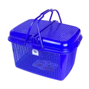 Keranjang Piknik Belanja Hewan Leisure Basket 380 DT Green Leaf
