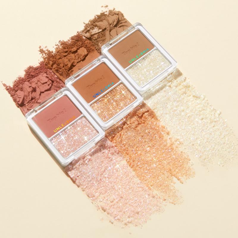 Bảng phấn mắt UNLEASHIA Tap Me Palette Duo 8.4g 2 màu tiện lợi bảng mắt bảng phấn bảng mắt phan mat