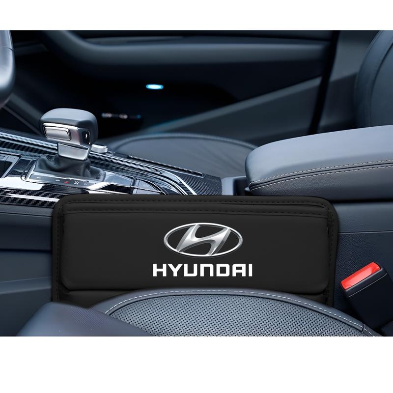 Khay Để Đồ Khe Ghế Ô Tô Da PU Cao Cấp - Hộp Đựng Đồ Khe Ghế Ô Tô Có Logo Theo Hãng Xe - Phù Hợp Với Mọi Loại Xe Ô Tô Phụ Tùng