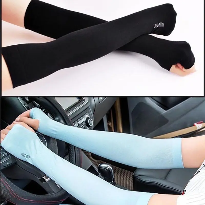 Găng tay chống nắng xỏ ngón chống tia uv