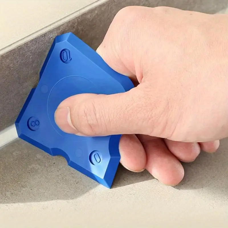Silicone Caulking Tool Kit, Caulking Tool Set, Edge Repair & Floor Tile Cleaner, Gifts for Men, Caulking Tool Kit for Home Use