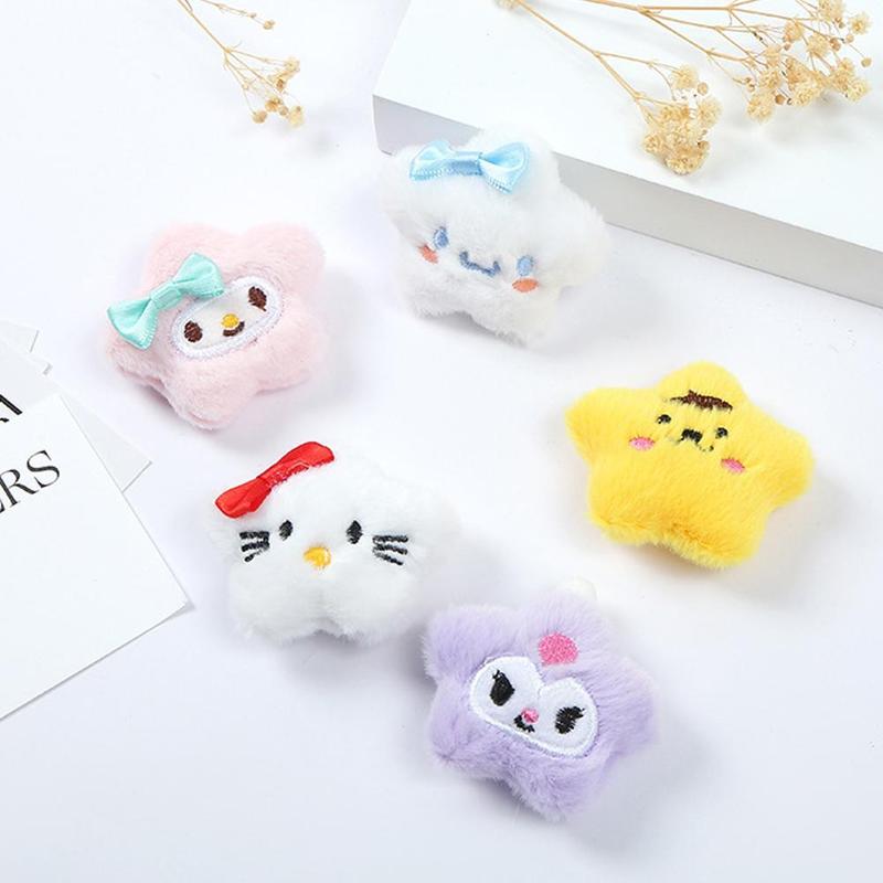 Product Introduction of Mặt Dây Chuyền Túi Nhồi Bông Hình Ngôi Sao, Thiết Kế Hoạt Hình Dễ Thương, Quyến Rũ Túi, Phụ Kiện Túi, R3U9 16