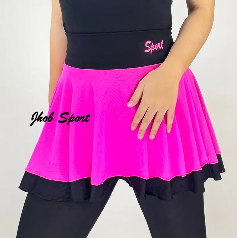 KADENS Outer Rok/Sport Skirt/Rok Mini Olahraga Wanita/Rok Olahraga Wanita/Rok Mini Tenis Gym Senam Yoga Aerobic Zumba/Tennis Mini Skirt 5