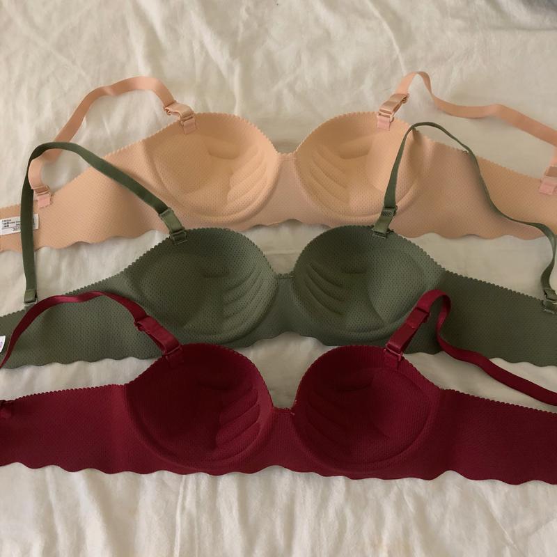 Product Introduction of Buy 2 Take 1 Seamless Push up No Wire Accessory Breast Push up japanese Womenswear Bra Comfort Basic Minimalist Lingerie Women's Cute Innerwear 15