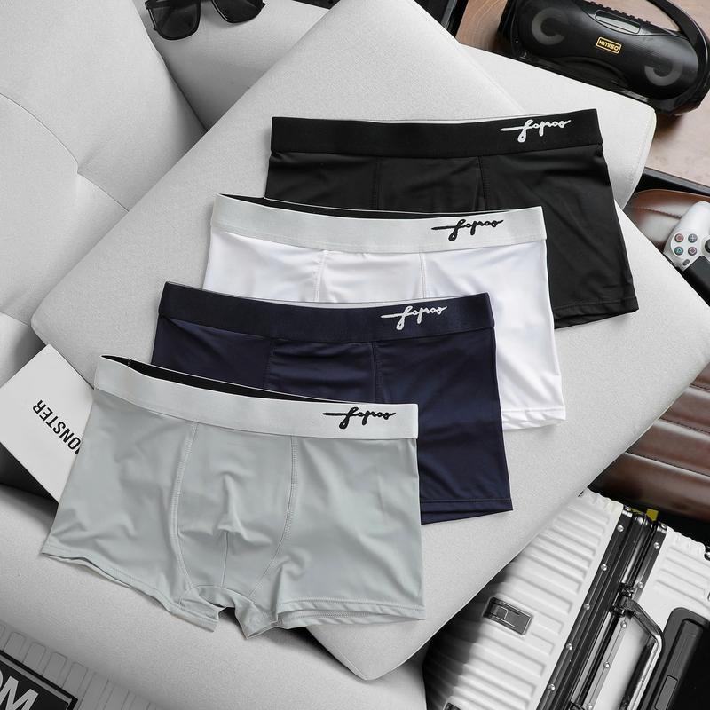 Product Introduction of Combo 4 Quần Sịp Nam Thun Lạnh ( 40-110kg ), Quần Boxer nam bigsize co dãn 4 chiều mẫu mới Top3 ( che tên sản phẩm khi giao hàng ) 17
