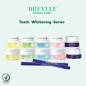 [OFFICIAL][READY STOCK] [BREYLEE] BREYLEE Teeth Powder 30|55gr|Pen - Mencerahkan & Membersihkan Gigi , Perawatan Mulut  (30 gr) - 1pc