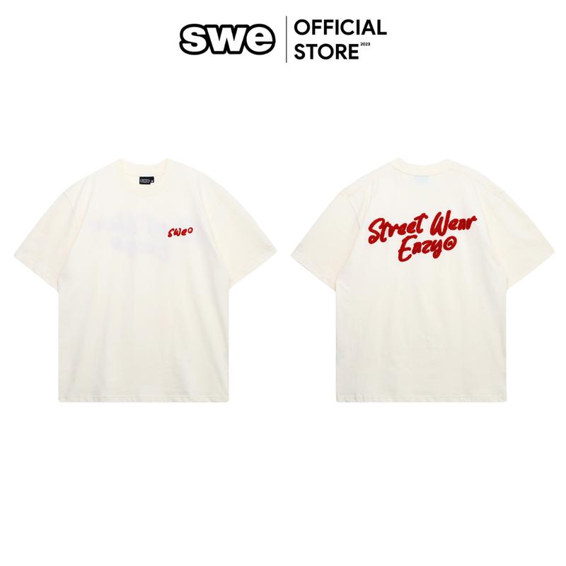 Áo Thun Local Brand Unisex SWE SIGNATURE TEE - ĐEN/KEM/HỒNG/TRẮNG