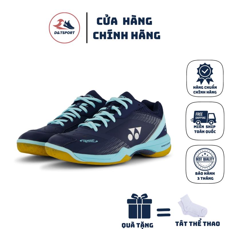 Giầy cầu lông, bóng chuyền nam nữ SHB 65Z3 mầu xanh đế xanh ngọc 0