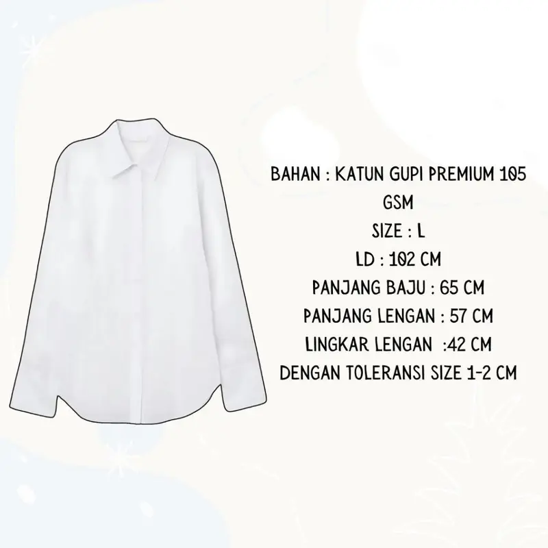 One Set 3in1 Kemeja Putih Celana Cutbray Hijab Bella Square | outfit hangout simpel KR28 3