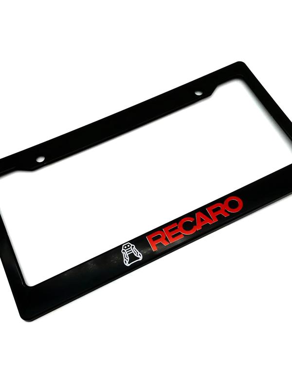 Product Introduction of Spot Goods COD 1PCS Car License Plate Frame Standard ABS JDM Style For Decoration Auto Number Plate Frame 6
