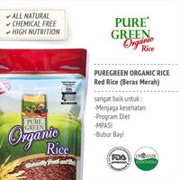 Gambar PureGreen Organic Rice Beras Organik Beras Merah 1 kg Default - Beras 1kg dari Puregreen Organic Kota Administrasi Jakarta Utara 5 Tokopedia