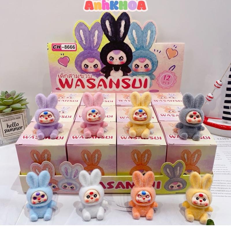  Set 12hộp  Túi Mù Blind Box Crybaby và Big W cousin full box cute dễ thương Women Nữ Đồ Chơi Toy Mô Hình Móc 