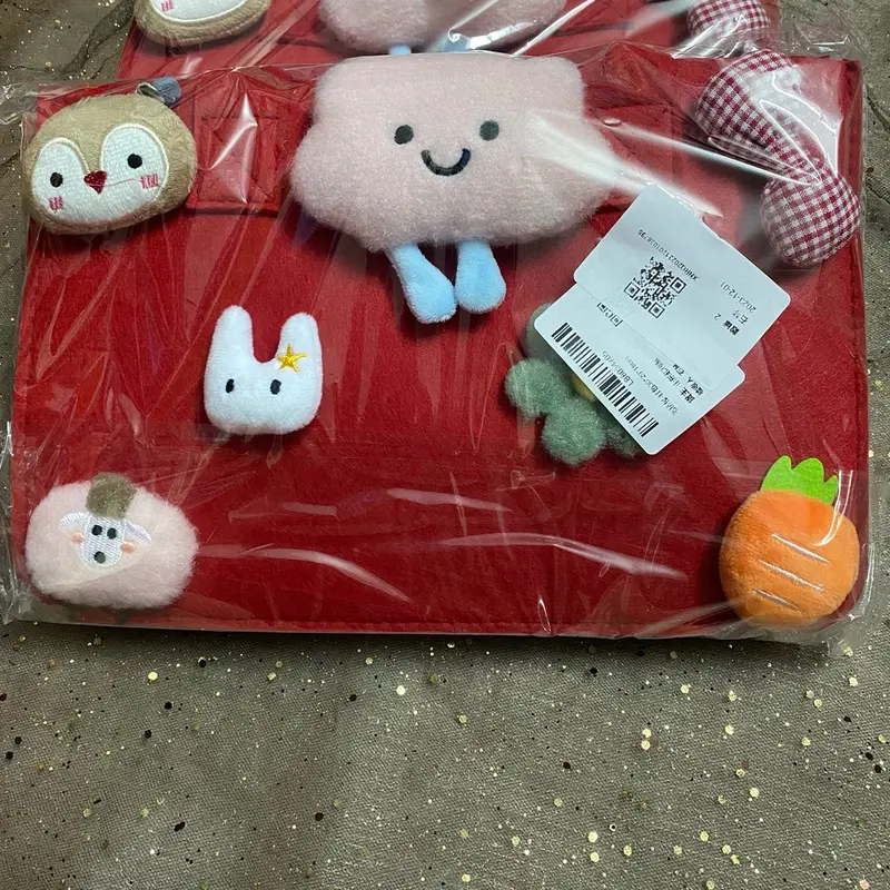 Combo 2 túi nỉ hình dễ thương ciuuu teeee Bag Nữ 8