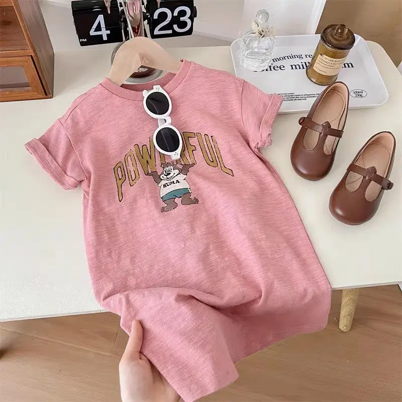 N03 Váy ngắn tay POW, EASE cotton 8-30kg