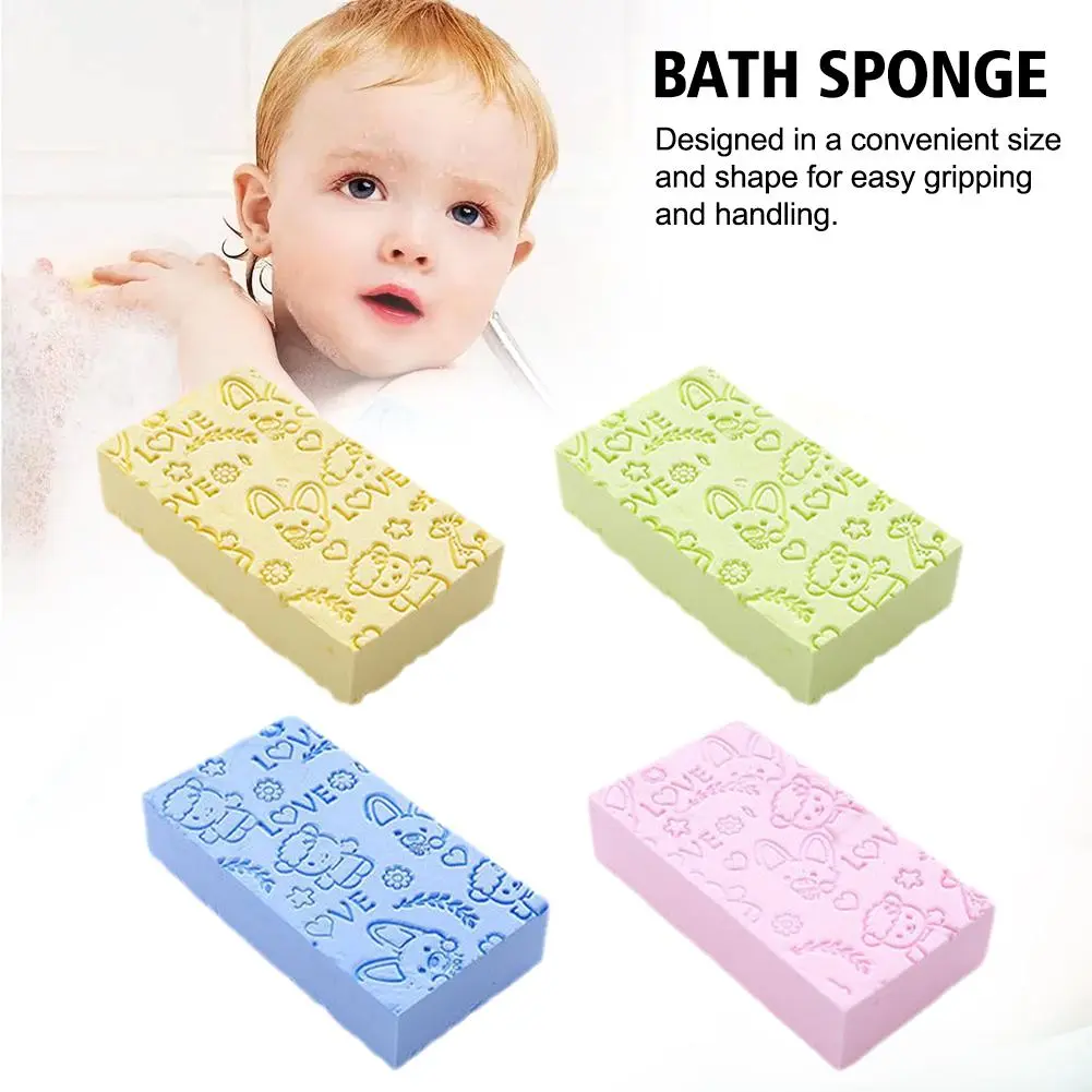 Bath Sponge Bath Towel Children's Bath Tool Strong Dust Sponge Mud Baby And Scrubbing Of Bath R5Z6