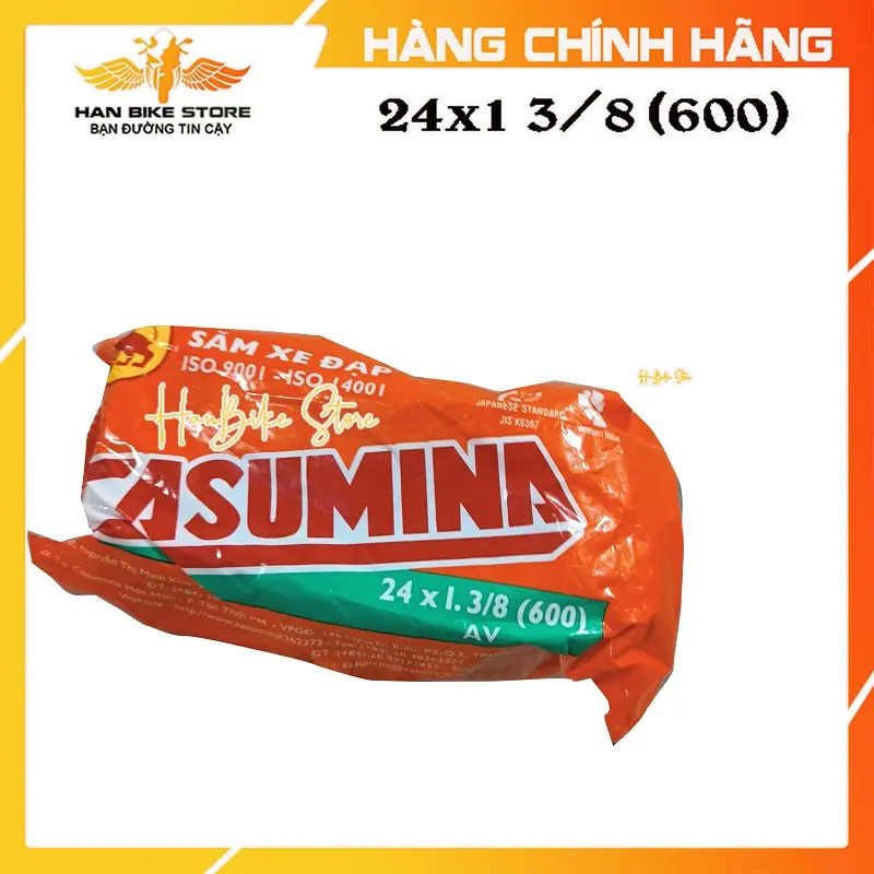 Săm Xe Đạp 600, Ruột Xe Đạp 24x1 3/8 (37-540)