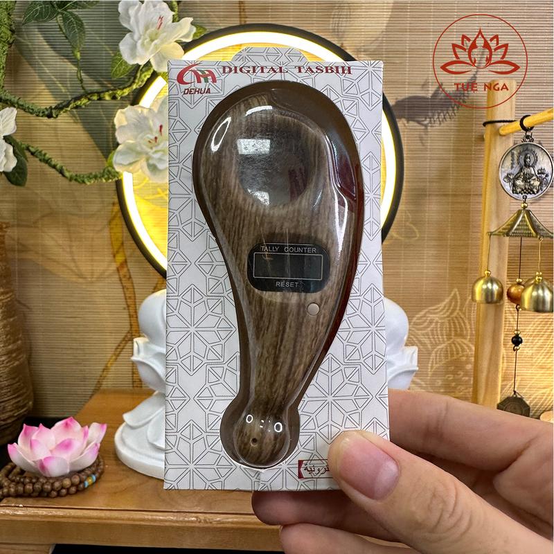 Máy Đếm Số Lần Niệm Phật, Có Màn Hình Hiển Thị Số Lần Niệm, Nhỏ Gọn, Có Nút Reset - Thiện Hải