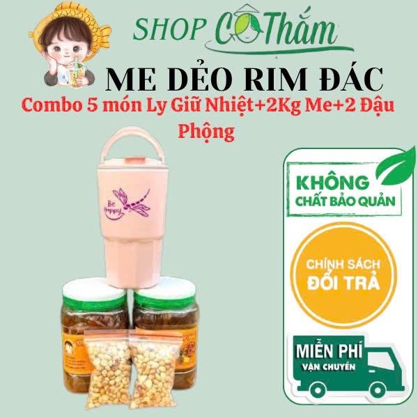 Combo 2 ki đá me rim đác hạt dẻo mix khóm (hạt nhiều) Tặng kèm - TikTok ...