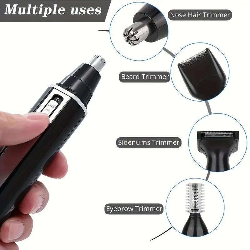 Product Introduction of 4 In 1 Electric Shaver, 1 Box USB Rechargeable Body Hair Removal Tool, Body Hair Trimmer, Multifunctional Body Hair Trimmer, Hair Removal Device, Personal Care Appliances for Women and Men 22