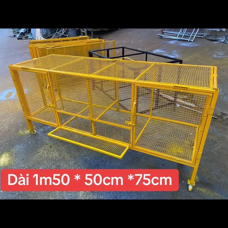 Lồng gà đa năng gấp gọn dài 1.5m - trợ thủ đắc lực cho bà con