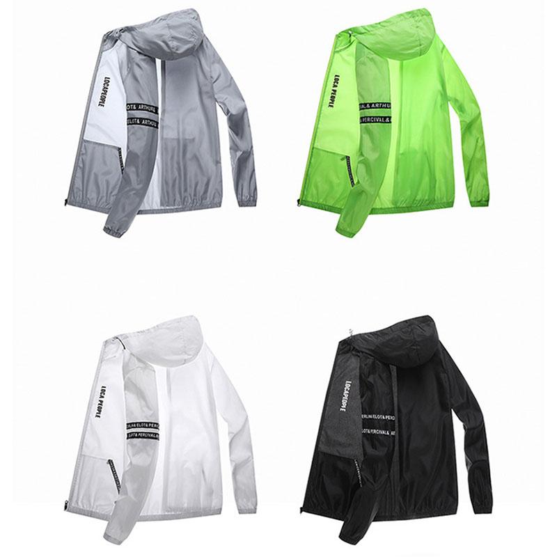 Windproof Cycling Jacket Sun Protection Men Women Jackets Riding ...