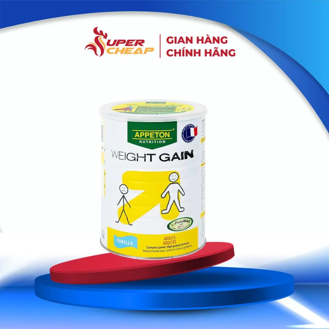 Sữa dinh dưỡng Appeton Người lớn hương Vanila 450g