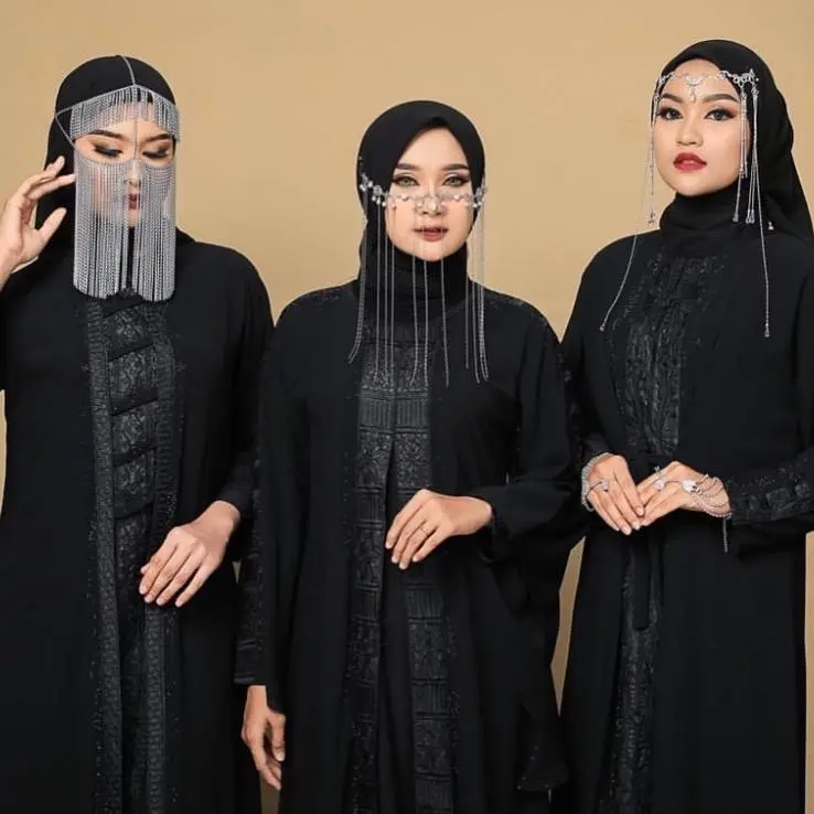 ABAYA BLACK SERIES - Mutiara Series