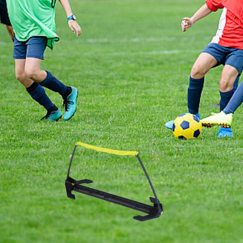 Soccer Speed Hurdle Speed Endurance Adjustable Footwork Training Tool for Running Sports Hurdle Training Team Games Athletic 6