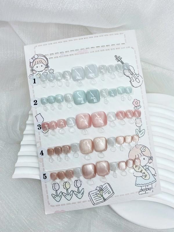 [M179] KimSu Nailbox chân trơn mắt mèo