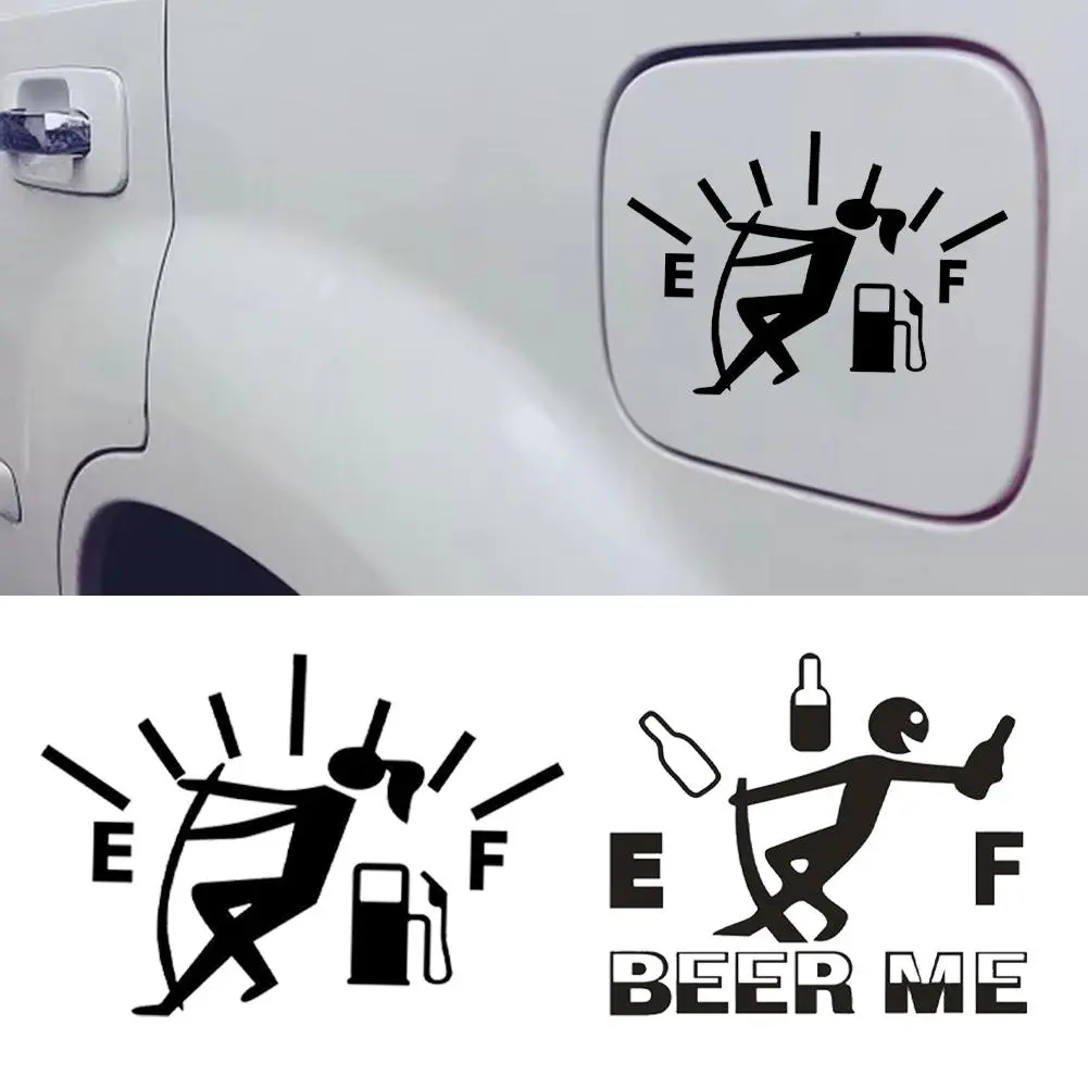 EF Fuel Tank Logo Car Sticker Fuel Tank Gauge Car Sticker A5F5