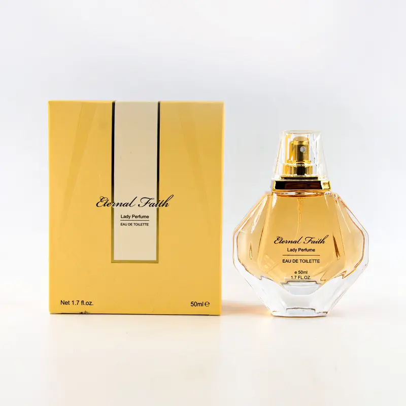 【2 IN 1 BUNDLE】MINISO Crystal Diamond + Eternal Faith Women Official Parfum wanita EDT Perfume 50ml*2 minyak wangi wanita parfum tahan lama Bunga Red 3