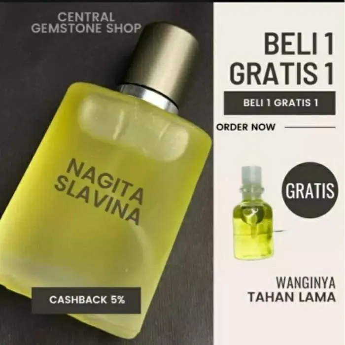 Parfum Nagita Slavina EDP 35ml - Parfum Unisex Terbaik tahan 12-24 jam - Vanilla, black opium