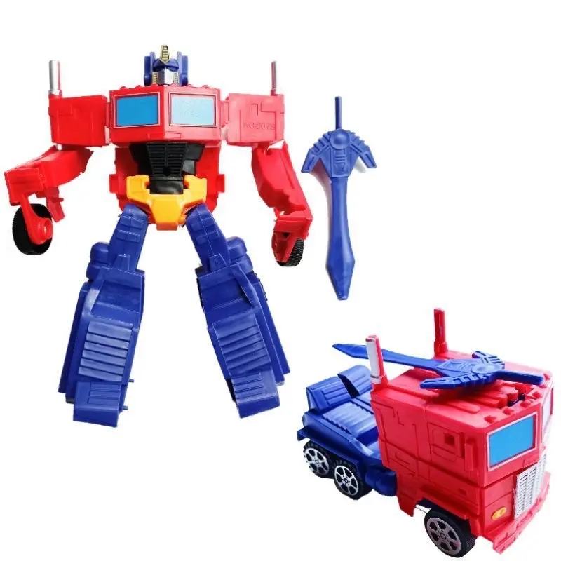 Mainan Transformers Optimus Prime Bisa berubah menjadi truck Mobilan 1