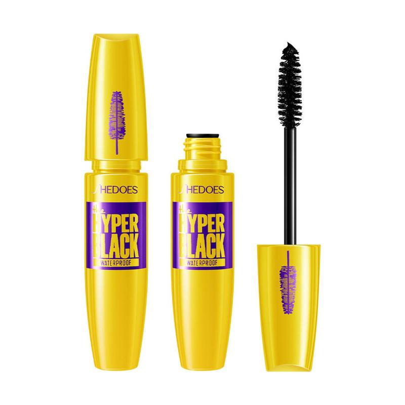 Mascara Không Thấm Nước, SHEDOES, Xoăn Dài, Lâu Trôi, Dễ Mang Theo, Với Ba Đầu Cọ 8