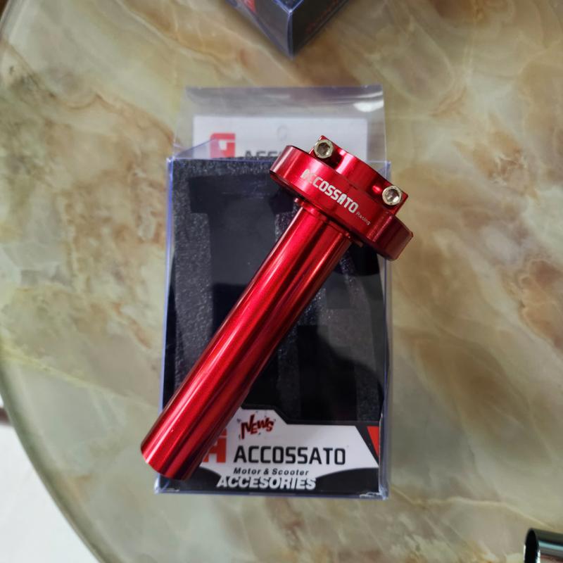 [ Sỉ ] Cùm Ga Tăng Tốc ACCOSSATO CNC Cho Vario, Wave, Ex, Winner, Sonic, Satria, SH, AB... 3