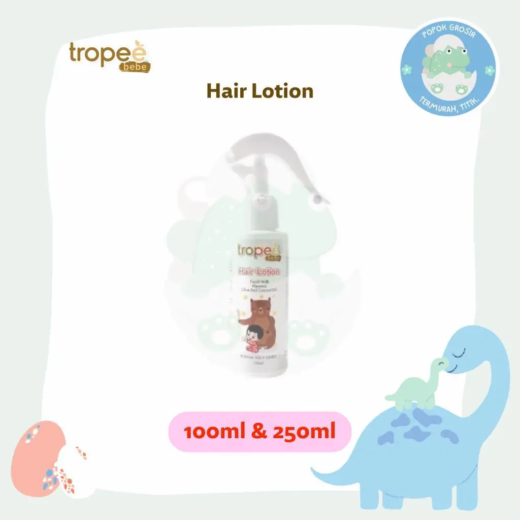 Tropee Bebe Hair Lotion Fresh 100ml spray lotion rambut bayi dan anak TROPEE bebe tropee