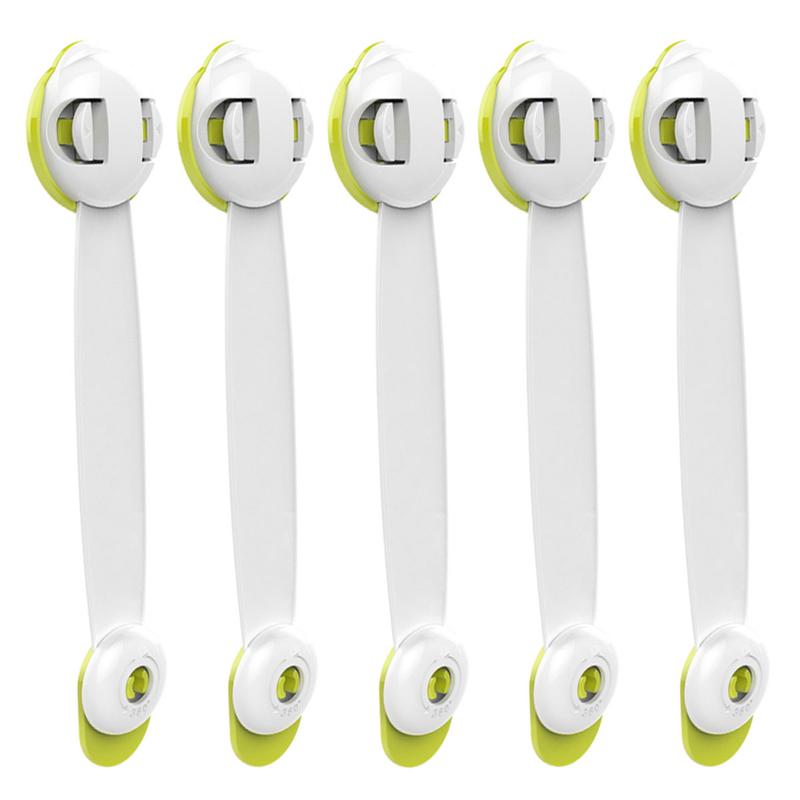Product Introduction of 5Pcs Child Safety Locks Baby Proofing Cabinet Lock Mini Fridge Lock Child Proof Safety Locks for Cabinet Doors 360 Degree Rotation Babyproof Locks for Refrigerator Cabinets Drawers Closet Toilet Oven tO278 20