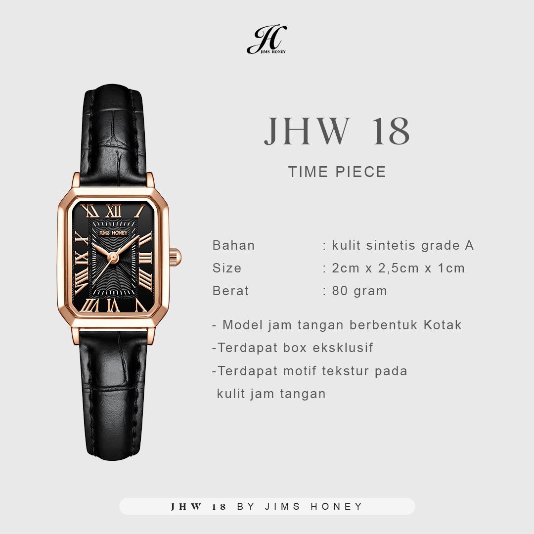 JIMS HONEY JAM TANGAN WANITA JHW 18 (FREE BOX + BATERAI)
