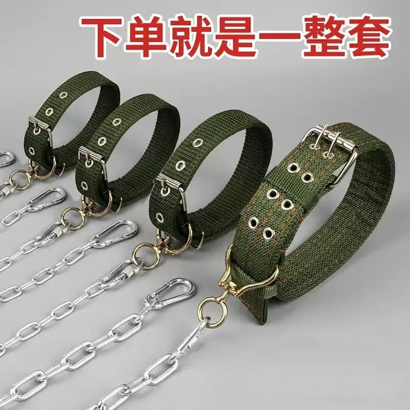 Dây Xích Chó, Chống Cắn, Đúc Khuôn, Dày Dặn, Vòng Cổ Chó Thông Dụng Dây Xích Sắt Chống Trượt, Thích Hợp Cho Chó