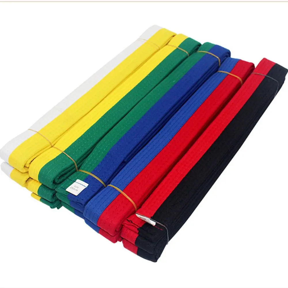 1.8m EVA Children Gift Professional Double Wrap Martial Arts Stripe Karate Judo Taekwondo Belt Sports Belt