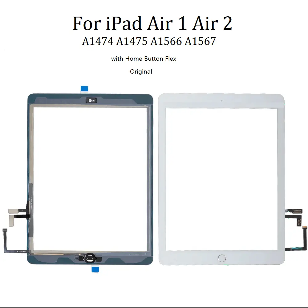 หน้าจอสัมผัส, สำหรับ AIR 1 A1474 A1475 และ AIR 2 A1566 A1567, แผงสัมผัส Digitizer, กระจก