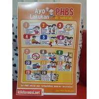 Gambar Poster PHBS Anak Sekolah, PHBS Sekolah, Sekolah Sehat, Poster UKS, LAMINATING dari Sahabat Sejasa Kab. Sleman 5 Tokopedia